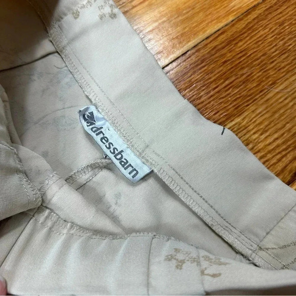 Dressbarn Floral Pants with‎ Side Zipper Closure - Picture 3 of 4